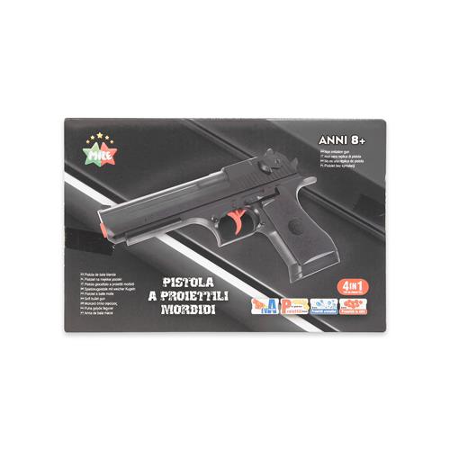 Pistola de balas de goma		 		