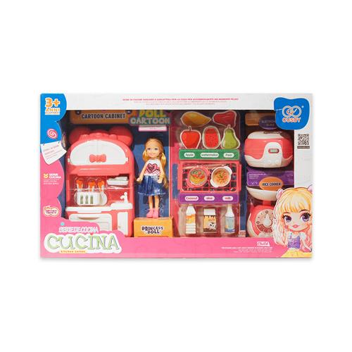 Set de cocina escala		 		