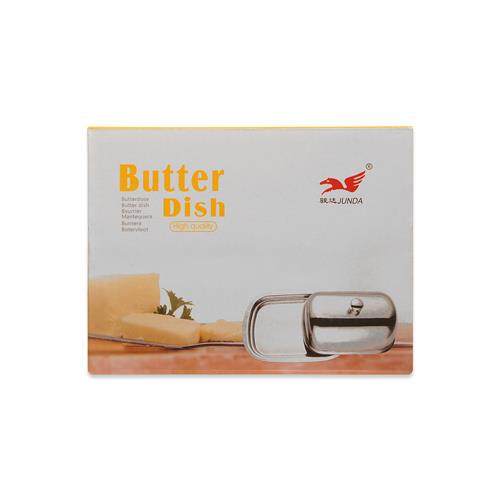 Molde para mantequilla con tapa de acero inoxidable		 		