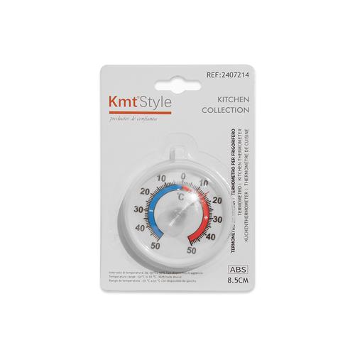 Termómetro frigorífico con gancho 8.5 cm		 		