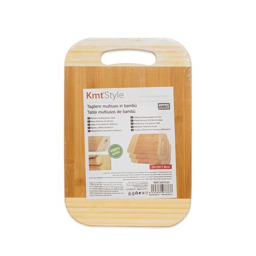 Tabla multiusos de bambú 20x30 cm		 		
