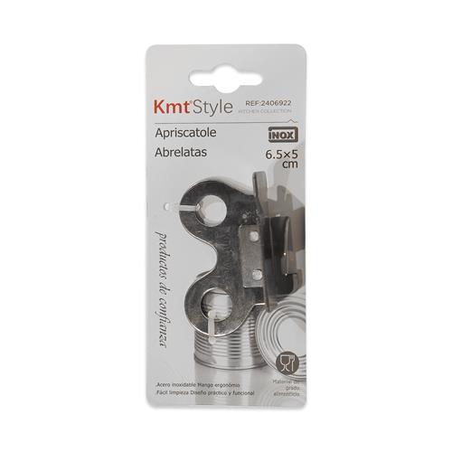 Abrelatas de acero inoxidable		 		