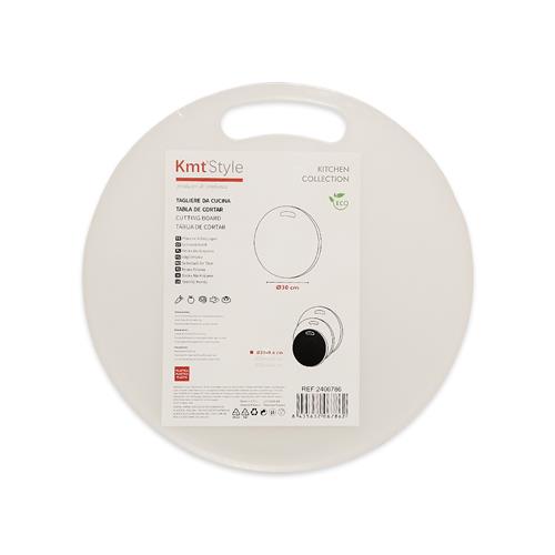 Tabla de cortar redonda 30 cm		 		
