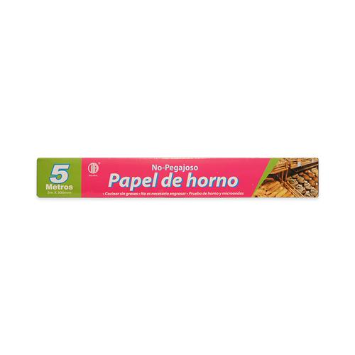 Papel de horno no pegajoso 5 metros		 		