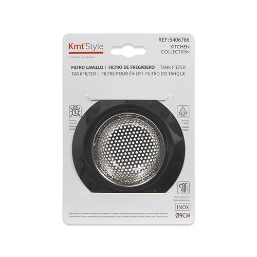 Filtro para fregadero 9 cm		 		