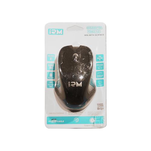 Mouse Óptico con Cable IRM Alta Precisión 3200 DPI		 		