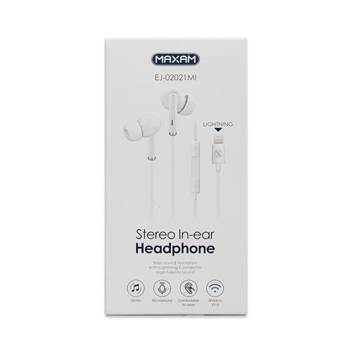 Audífonos In-ear Lightning con Micrófono