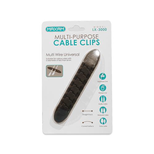 Clips Multiuso para Cables Maxam		 		