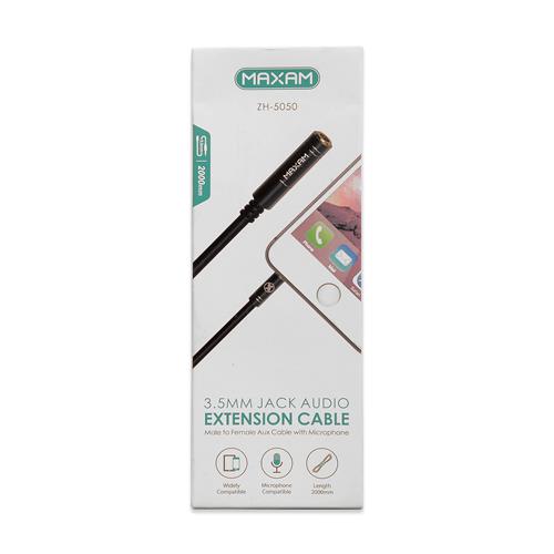 Audífonos Maxam Diadema con Micrófono y Cable		 		