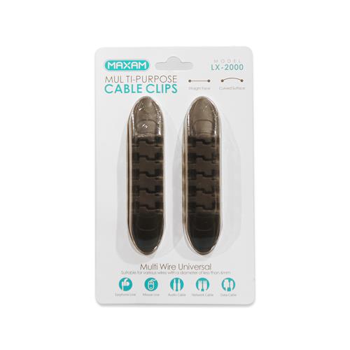 Clips Multiuso para Cables Maxam		 		