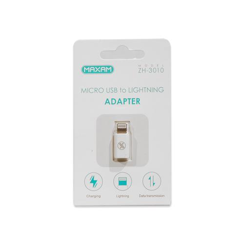 Adaptador Micro USB a Lightning Carga y Datos