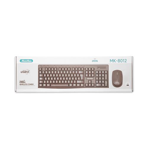 Combo Inalámbrico Teclado + Mouse USB 2.4GHz		 		
