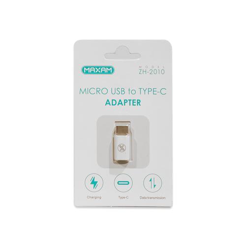 Adaptador Micro USB a Tipo C Carga y Datos		 		